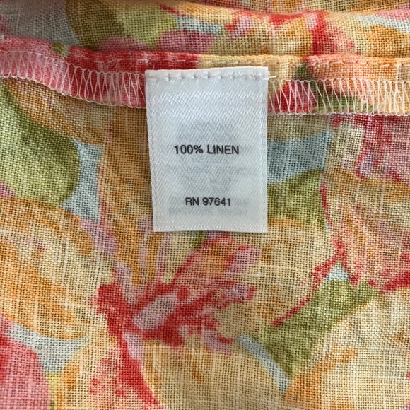 J. Jill Love Linen Sleeveless Tunic Style Dress - Picture 7 of 7